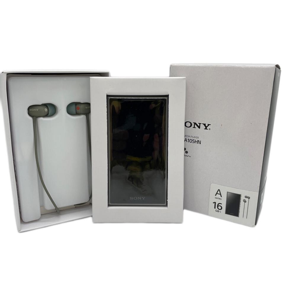 ウォークマン NW-A105 16GB グレー　液晶フィルムあり　美品 SONY (ソニー) WALKMAN ウォークマン NW-A105HN 16GB｜トレファクONLINE