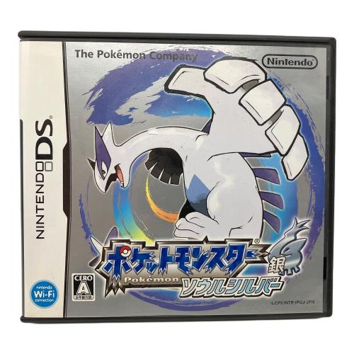 株式会社ポケモン ポケットモンスター ソウルシルバー DS用ソフト CERO A (全年齢対象) ポケウォーカー、外箱欠品