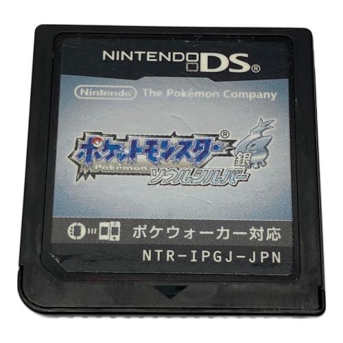 株式会社ポケモン ポケットモンスター ソウルシルバー DS用ソフト CERO A (全年齢対象) ポケウォーカー、外箱欠品