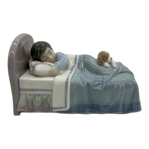 LLADRO (リヤドロ) フィギュリン 僕とおねんね/6541/廃版/ヨゴレ、擦れ有①