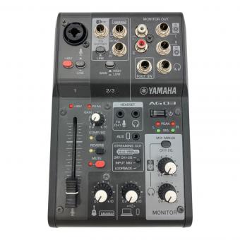 YAMAHA (ヤマハ) ライブストリーミングミキサー AG03
