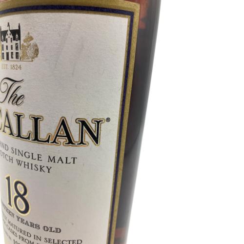 THE MACALLAN スコッチウィスキー 18年 シェリー1995 700ml
