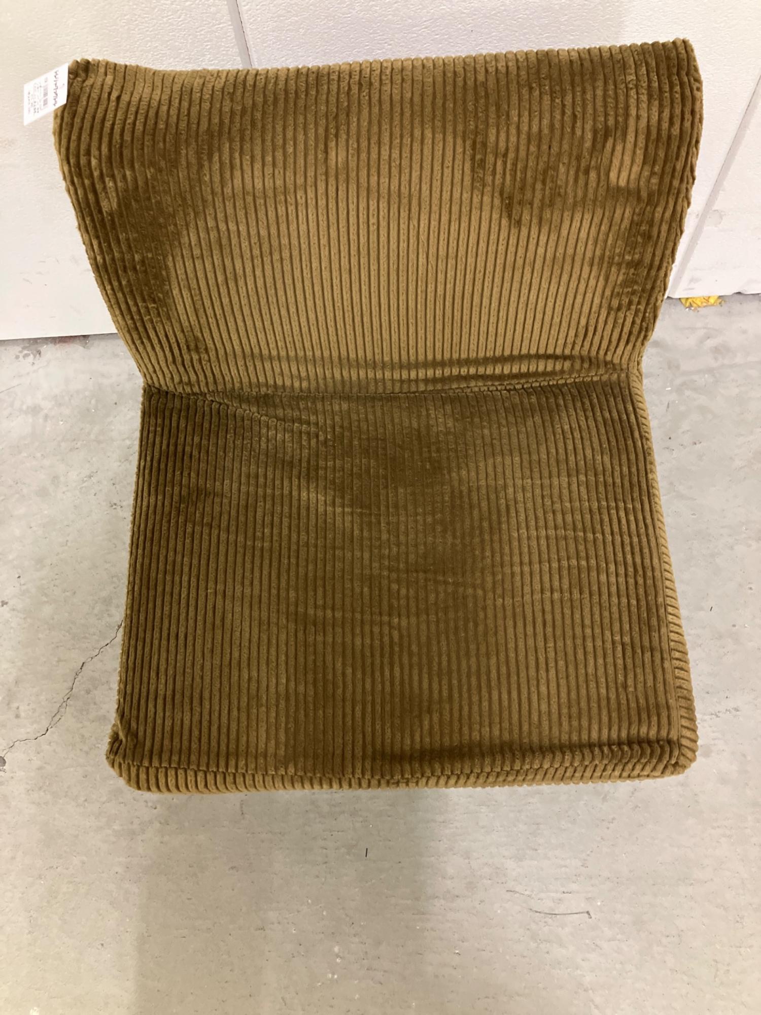 Re:CENO (リセノ) 1人掛けソファー カーキ WIRY｜トレファクONLINE