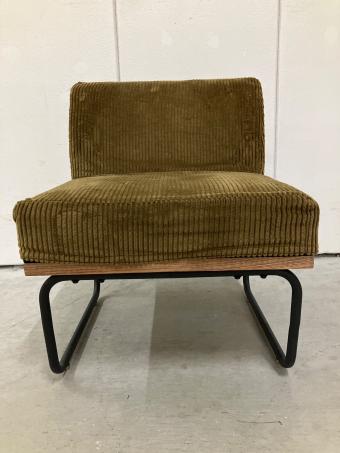 Re:CENO (リセノ) 1人掛けソファー カーキ WIRY
