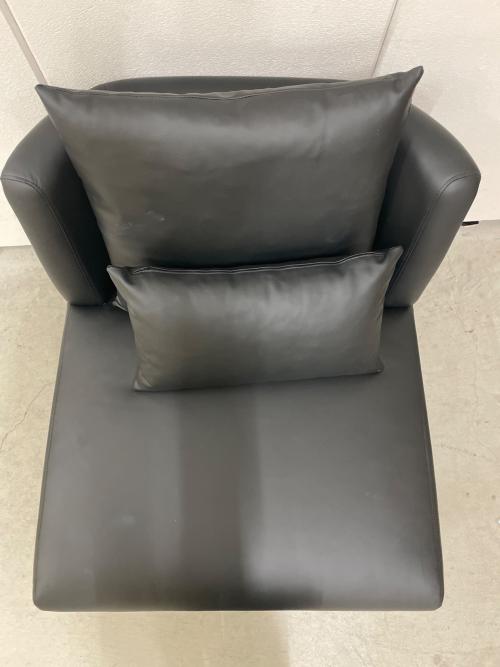 Armonia (アルモニア) 1人掛けソファー A01207133 ブラック