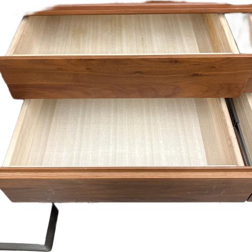 高野木工 (タカノモッコウ) 食器棚 75 ブラウン カノ