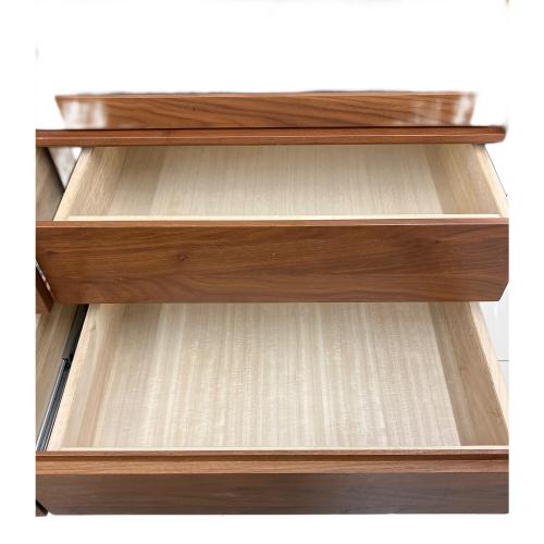 高野木工 (タカノモッコウ) 食器棚 75 ブラウン カノ