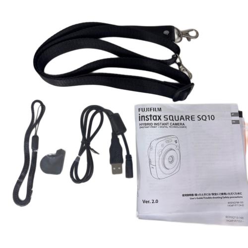 FUJIFILM (フジフィルム) インスタントカメラ instax SQUARE SQ10 ケース付属