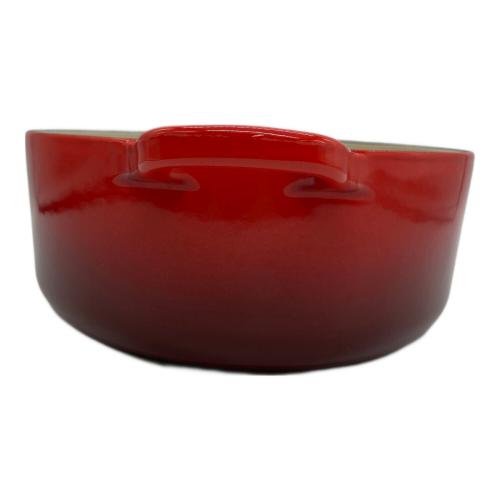 LE CREUSET (ルクルーゼ) 両手鍋 SIZE 27cm レッド ココット・オーバル