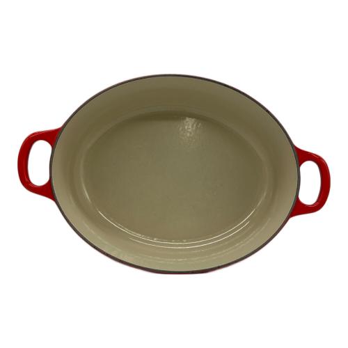 LE CREUSET (ルクルーゼ) 両手鍋 SIZE 27cm レッド ココット・オーバル