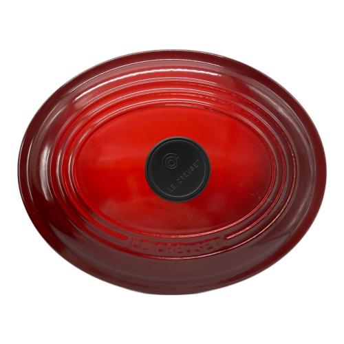LE CREUSET (ルクルーゼ) 両手鍋 SIZE 27cm レッド ココット・オーバル