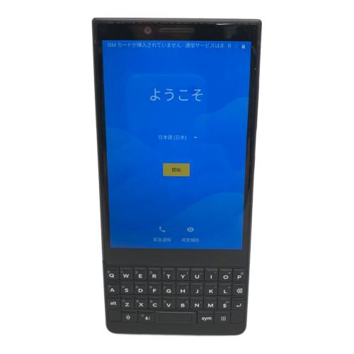 BlackBerry BlackBerry KEY2 BBF100-9 ヤケ有 本体のみ