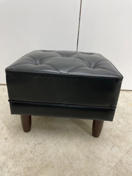 ほぼ未使用　カリモク60　オットマン　スタンダードブラック　X36206BD カリモク60 オットマン スタンダードブラック［X36206BD］ - カリモク