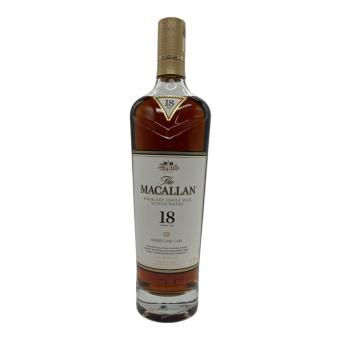 マッカラン (MACALLAN) シェリーオークカスク スコッチウィスキー 18年 700ml