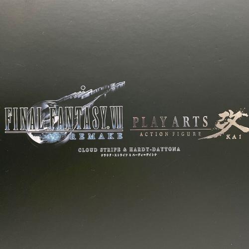 スクウェア・エニックス PLAY ARTS改 クラウド・ストライフ＆ハーディ=デイトナ フィギュア スクウェア・エニックスe-STORE＆セブンネットショッピング限定 ファイナルファンタジーVII リメイク