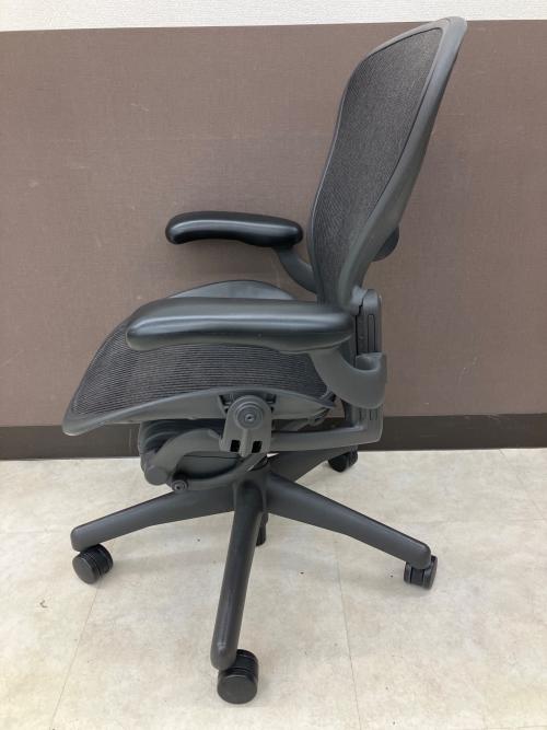 Herman Miller (ハーマンミラー) アーロンチェア AE111PWB ブラック クラシック/ランバーサポート/グラファイトベース
