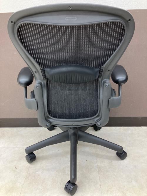 Herman Miller (ハーマンミラー) アーロンチェア AE111PWB ブラック クラシック/ランバーサポート/グラファイトベース