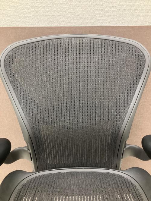 Herman Miller (ハーマンミラー) アーロンチェア AE111PWB ブラック クラシック/ランバーサポート/グラファイトベース