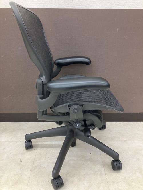 Herman Miller (ハーマンミラー) アーロンチェア AE111PWB ブラック クラシック/ランバーサポート/グラファイトベース