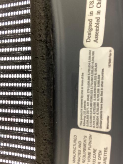 Herman Miller (ハーマンミラー) アーロンチェア AE111PWB ブラック クラシック/ランバーサポート/グラファイトベース