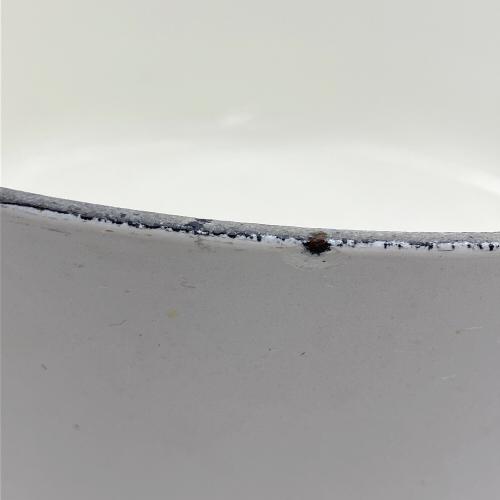 LE CREUSET (ルクルーゼ) 両手鍋 22インチ ホワイト ココット・ロンド