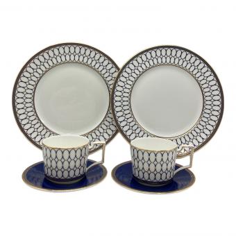 Wedgwood (ウェッジウッド) プレート&カップ&ソーサーセット ルネッサンスゴールド
