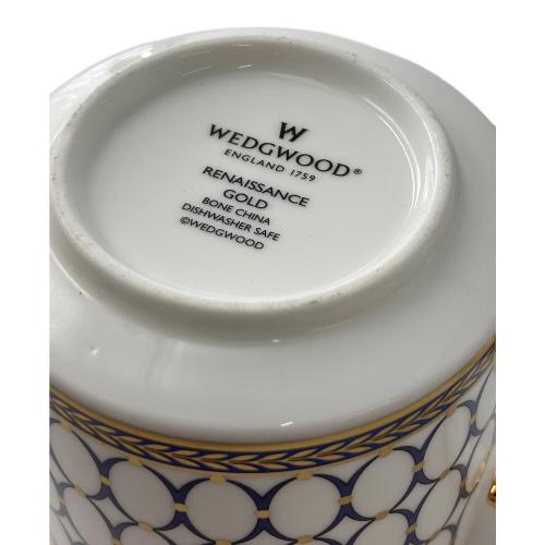 Wedgwood (ウェッジウッド) プレート&カップ&ソーサーセット ルネッサンスゴールド