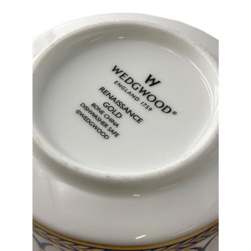 Wedgwood (ウェッジウッド) プレート&カップ&ソーサーセット ルネッサンスゴールド