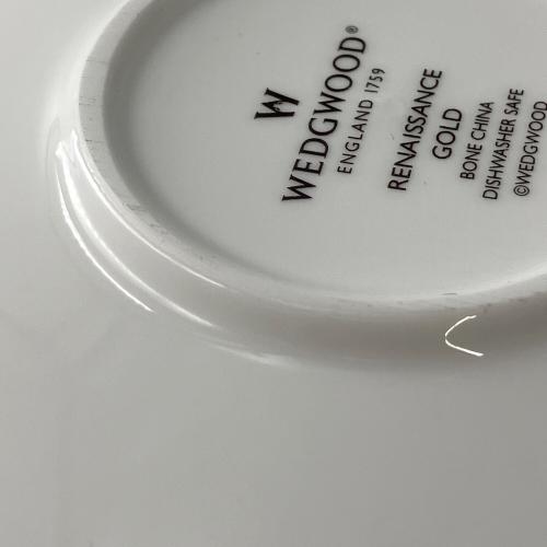 Wedgwood (ウェッジウッド) プレート&カップ&ソーサーセット ルネッサンスゴールド