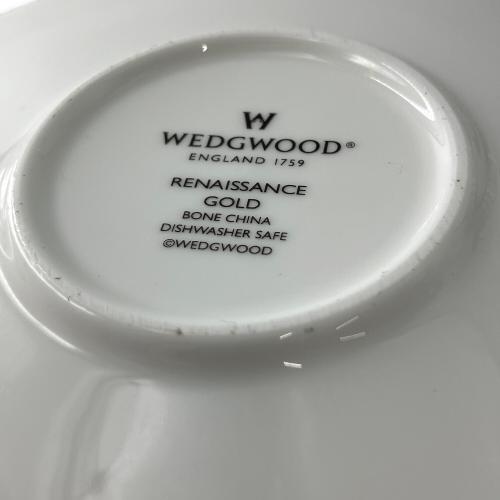 Wedgwood (ウェッジウッド) プレート&カップ&ソーサーセット ルネッサンスゴールド