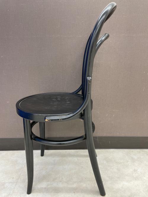 秋田木工 (アキタモッコウ) ベントウッドチェア 1006 ブラック