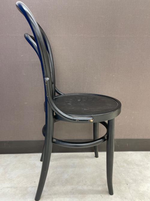 秋田木工 (アキタモッコウ) ベントウッドチェア 1006 ブラック