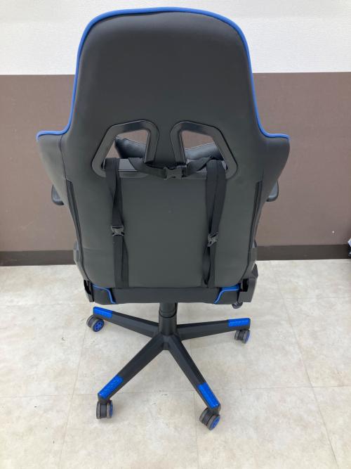 GTRACING (ジーティーレーシング) ゲーミングチェア ブラック×ブルー