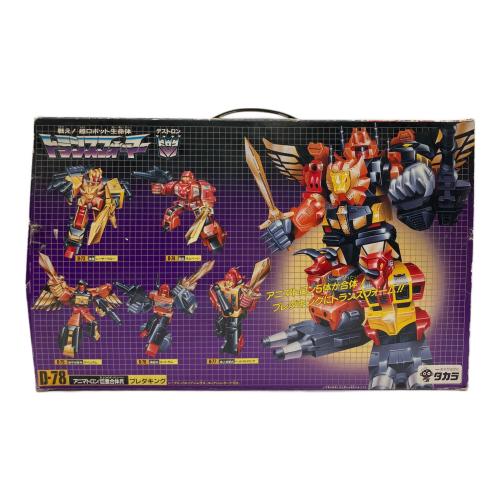 タカラ D-78 アニマトロン/巨重合体兵 プレダキング レトロホビー 箱破損 @ トランスフォーマー