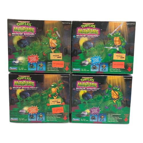 TAKARA (タカラ) アクションフィギュア 4体セット レティーンエイジミュータント・ニンジャ・タートルズ