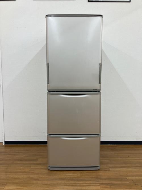 SHARP (シャープ) 3ドア冷蔵庫 350L 冷蔵183L 冷凍99L 野菜68L 2017年