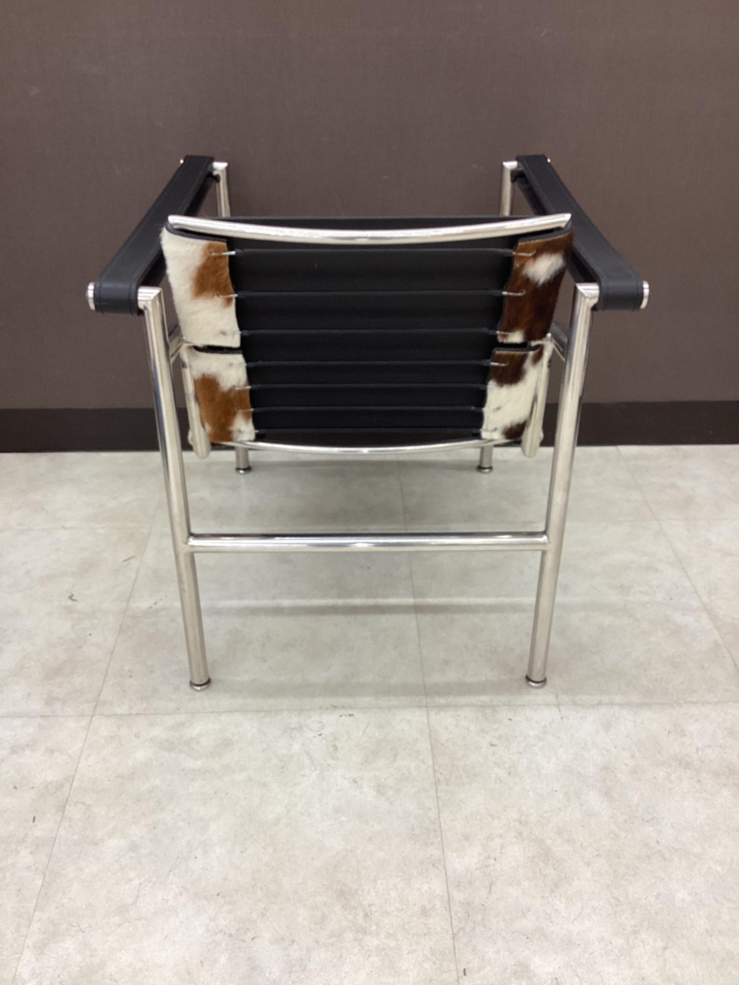 スリングチェア リプロダクト品 LC1 @ アイボリー×ブラウン