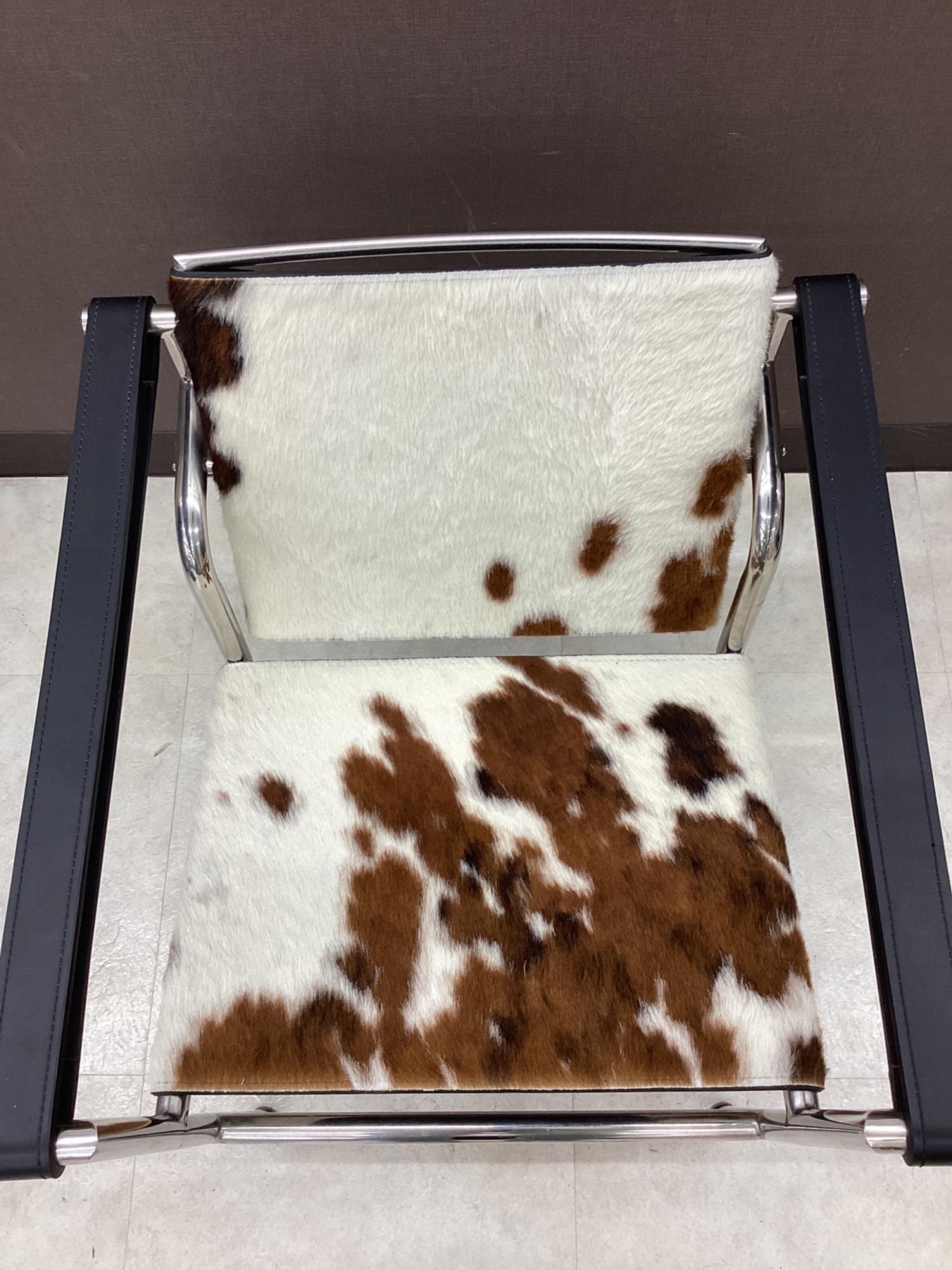 スリングチェア リプロダクト品 LC1 @ アイボリー×ブラウン