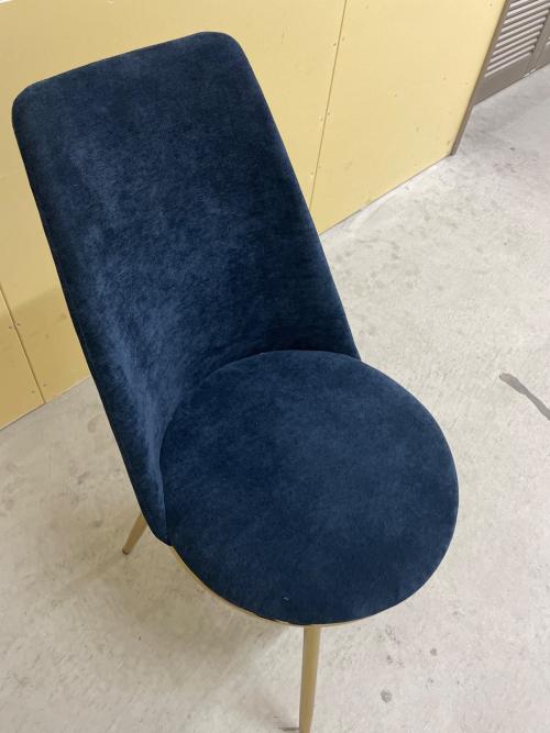 Franc franc (フランフラン) チェア 317 ネイビー フェリシテ