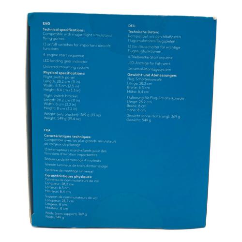 LOGITECH（ロジテック） コントローラ FLIGHT SWITCH PANEL