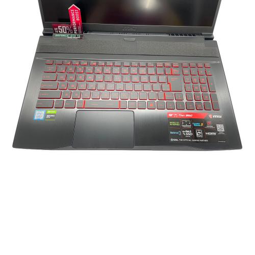 msi (エムエスアイ) ゲーミングノートPC GF75 Thin 9SC  17.3インチ　バッテリー容量無し