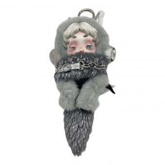 POP MART (ポップマート) SKULLPANDA×XG ヌイグルミ グレー