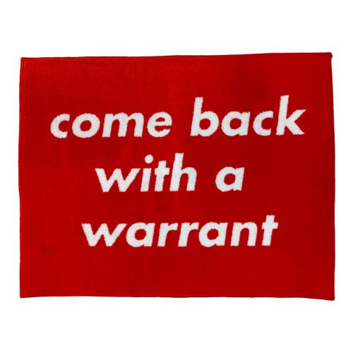 NEIGHBORHOOD (ネイバーフッド) ラグ NHFU.WARRANT 64×83cm