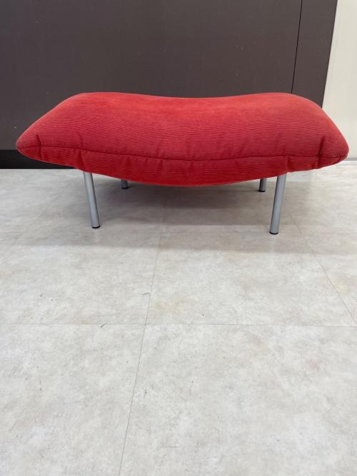 ligne roset (リーンロゼ) 1人掛けソファー オットマン付き @ レッド CALIN