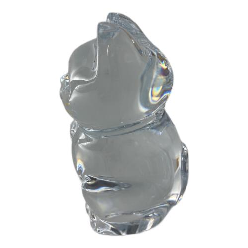Baccarat (バカラ) まねき猫 クリスタルガラス製 2607786