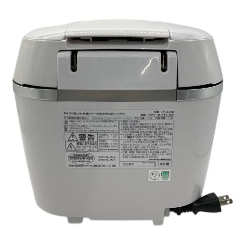 Tiger (タイガー) 圧力IHジャー炊飯器〈炊きたて〉JPC-G180 2019年製 10合