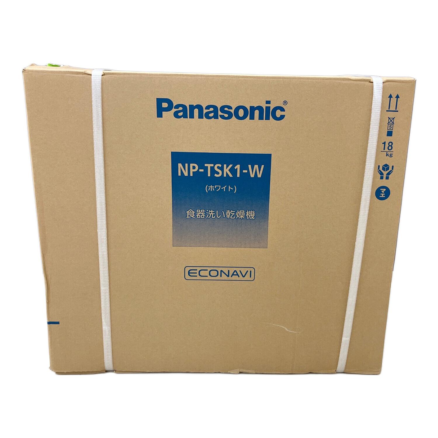 【トレファク足立扇】食器洗い乾燥機  Pnasonic NP-TSK1-W 4人分 未使用品 Panasonic (パナソニック) 食器洗い乾燥機 NP-TSK1-W 未開封