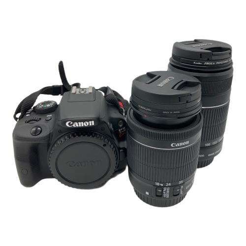 CANON (キヤノン) デジタル一眼レフカメラ EOS KISS X7 レンズキット (EFS18-55mm,EFS55-250mm)