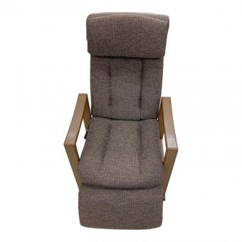 一生紀 (イッセイキ) 高座椅子 ダークブラウン BAIKAL TAKAZAISU-FOOT