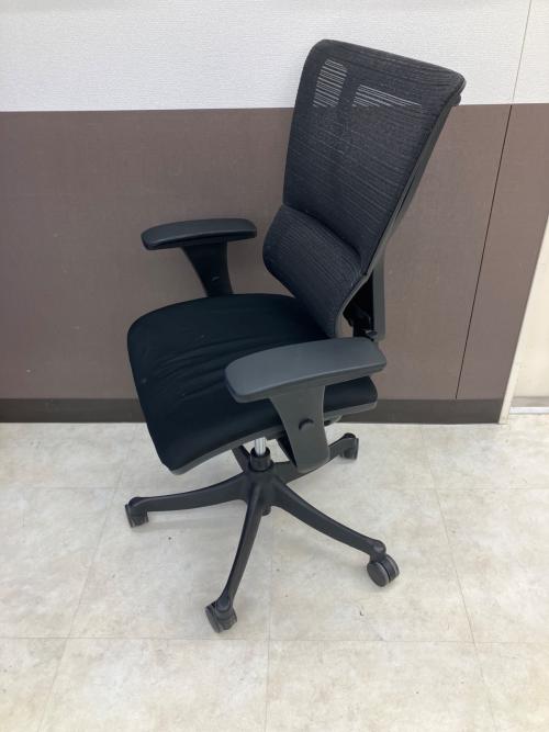 Ergohuman (エルゴヒューマン) オフィスチェア アームレスト付き ブラック